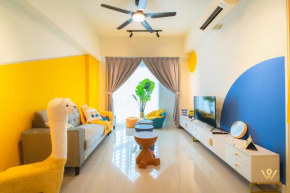 Minion Theme Staycation Near Bloomsvale at OUG 10 mins to MidValley